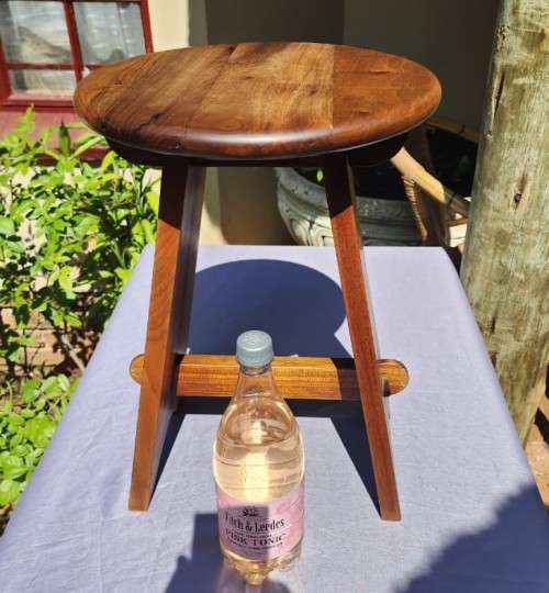 Chairs, Stools & Footstools KNYSNA STINKWOOD MILK STOOL VINTAGE 1960S